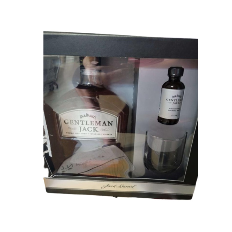 Jack Daniels Gentleman Jack With Sour Cocktail Mixer 1.75L (With Glass)