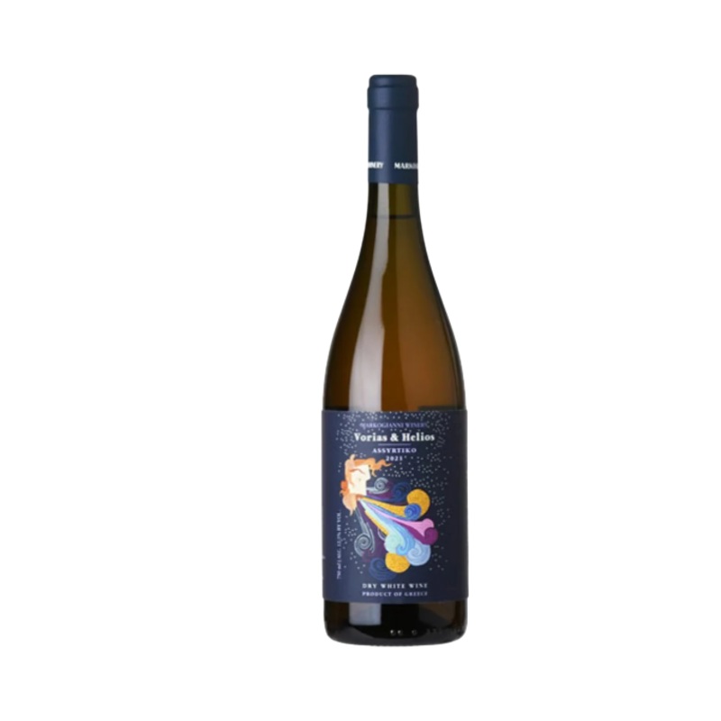 Markogianni Vorias & Helios Orange Assyrtiko 2022 750ml