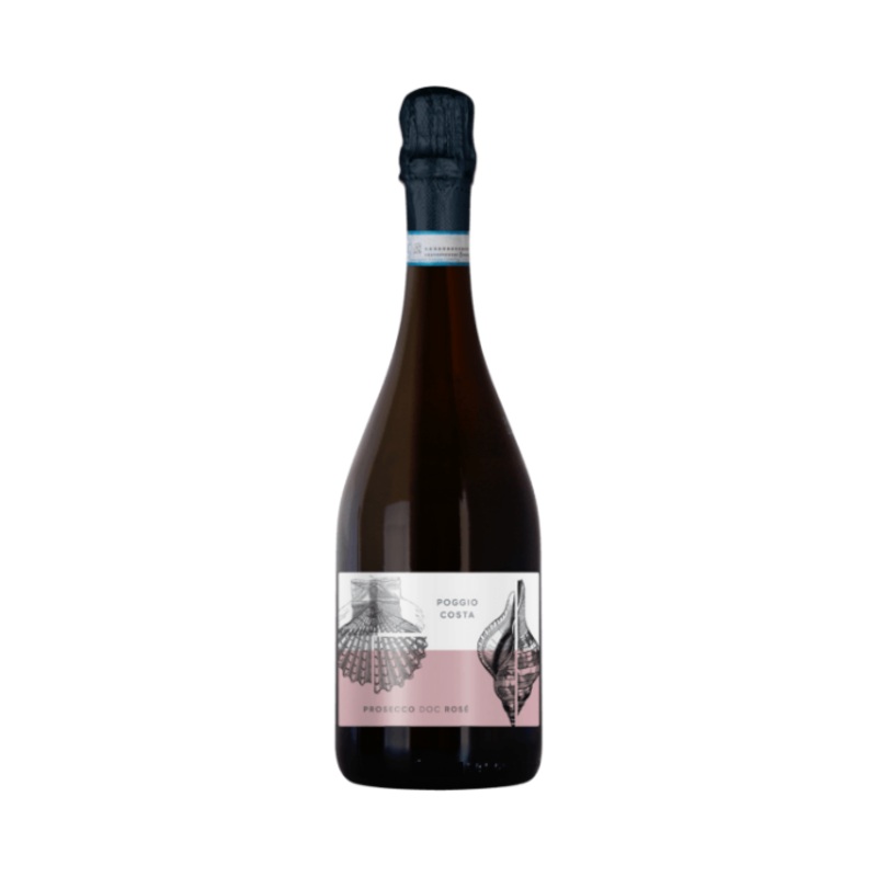 Poggio Costa Prosecco Brut Rose 2020 750ml
