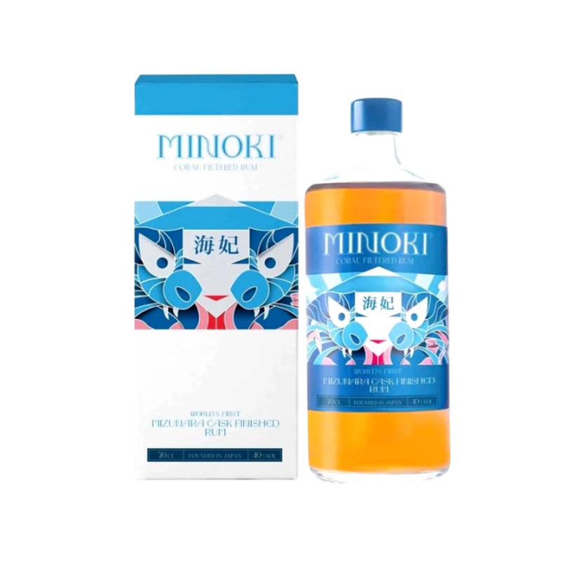 Minoki Mizunara Cask Finished Coral Filtered Rum 750ml
