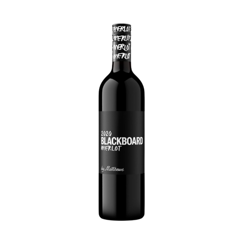 Matthews Blackboard Merlot 2020 750ml
