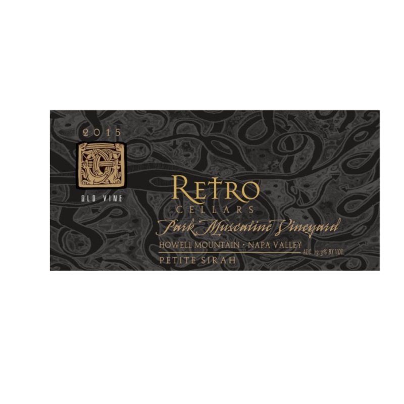 Retro Park Muscatine Howell Mountain Petite Sirah 2015 750ml