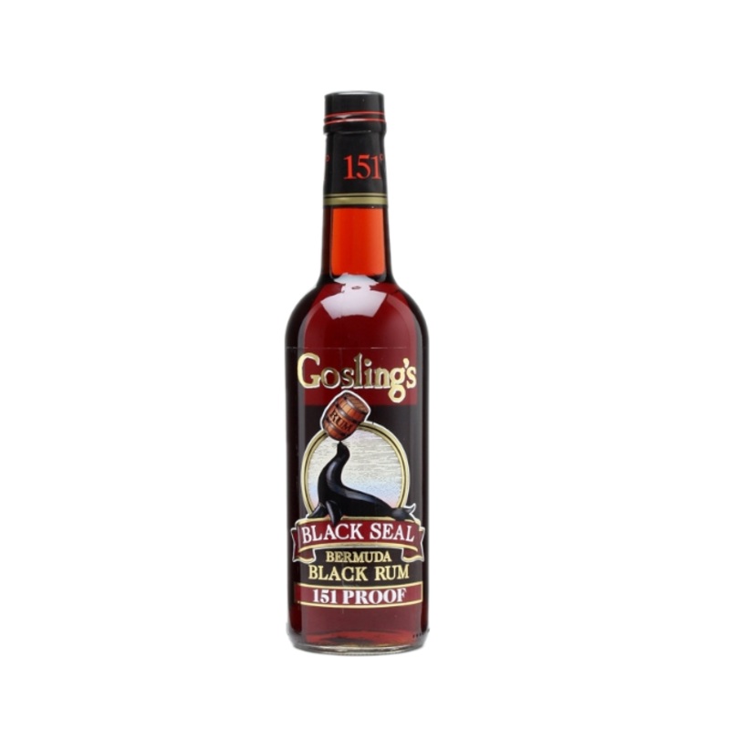 Goslings Black Seal 151 Proof 1L (DNO P4)