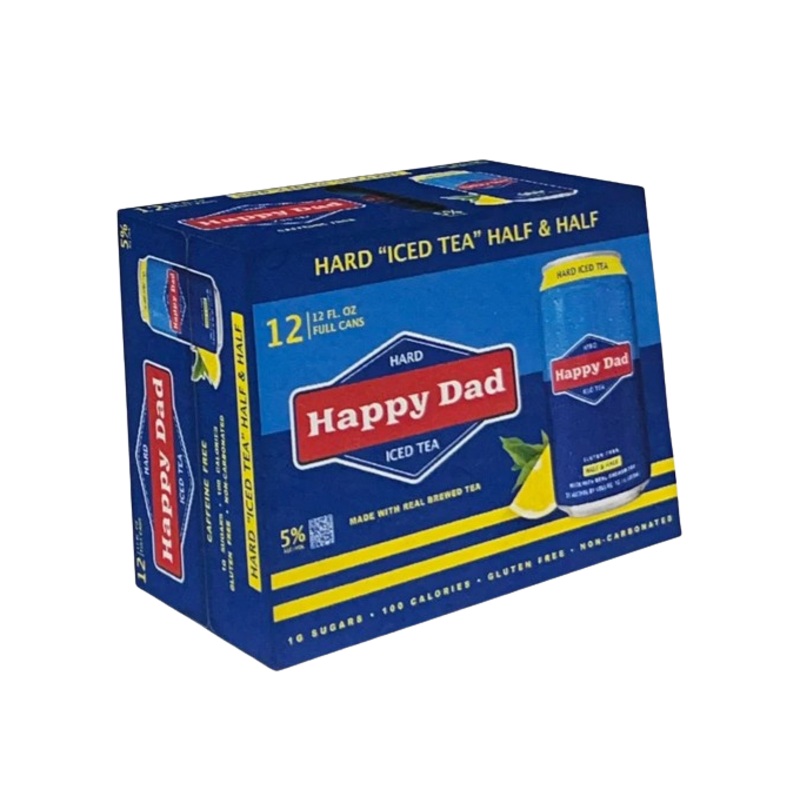 Happy Dad Hard Iced Tea Half & Half 12oz 12-Pack Can (DNO)