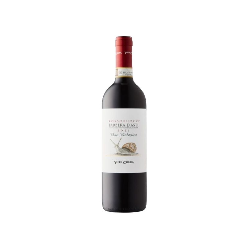 Vite Colte Organic Rossofuoco Barbera D Asti 2021 750ml
