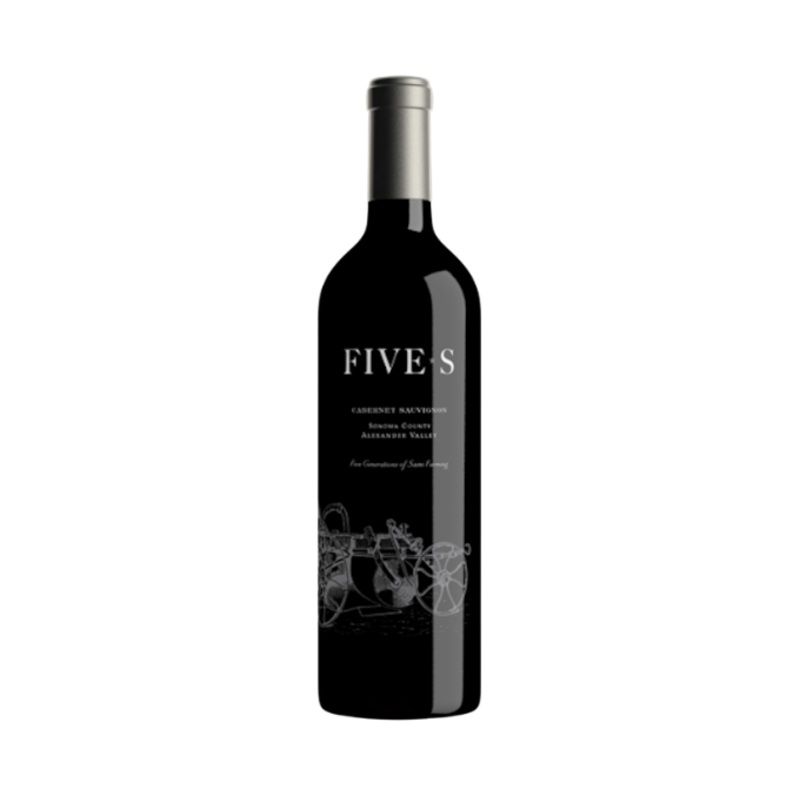 Five-S Alexander Valley Cabernet Sauv 2017 750ml
