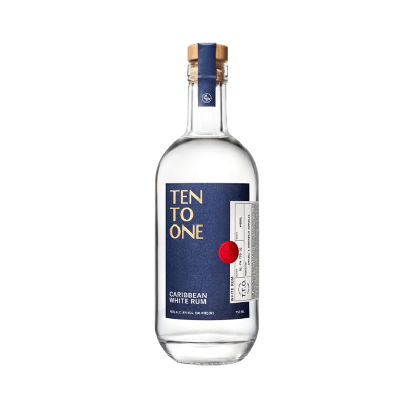 Ten To One White Rum 750ml