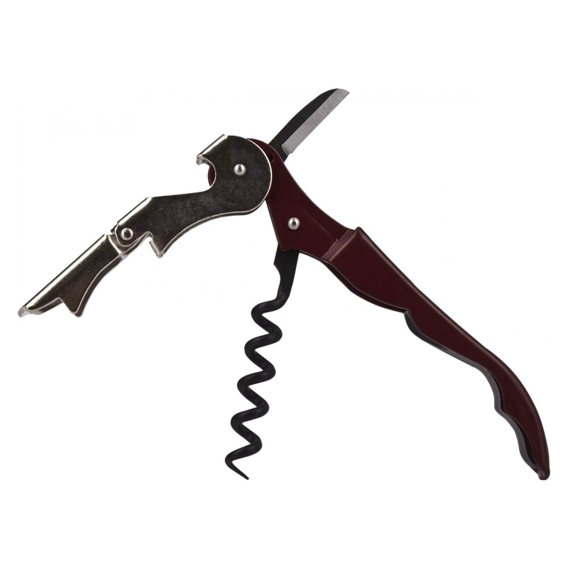 PULLTAP's waiter's knife with Sommellier logo bordeaux
