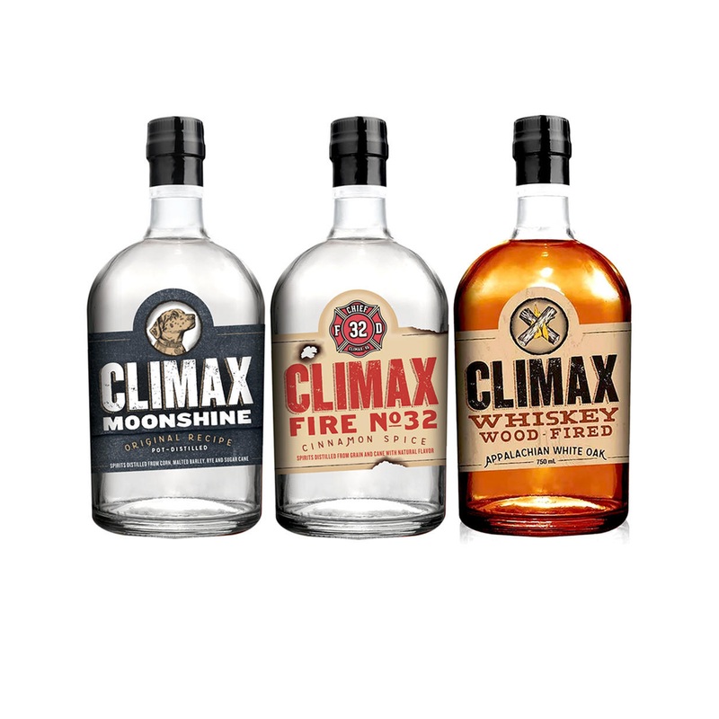 Climax Original + Fire Moonshine + Whiskey Combo