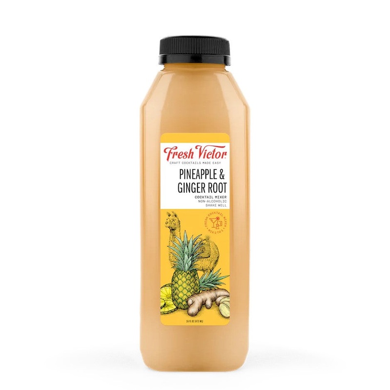 Fresh Victor Pineapple & Ginger Root 16oz