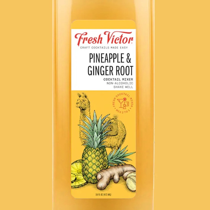 Fresh Victor Pineapple & Ginger Root 64oz