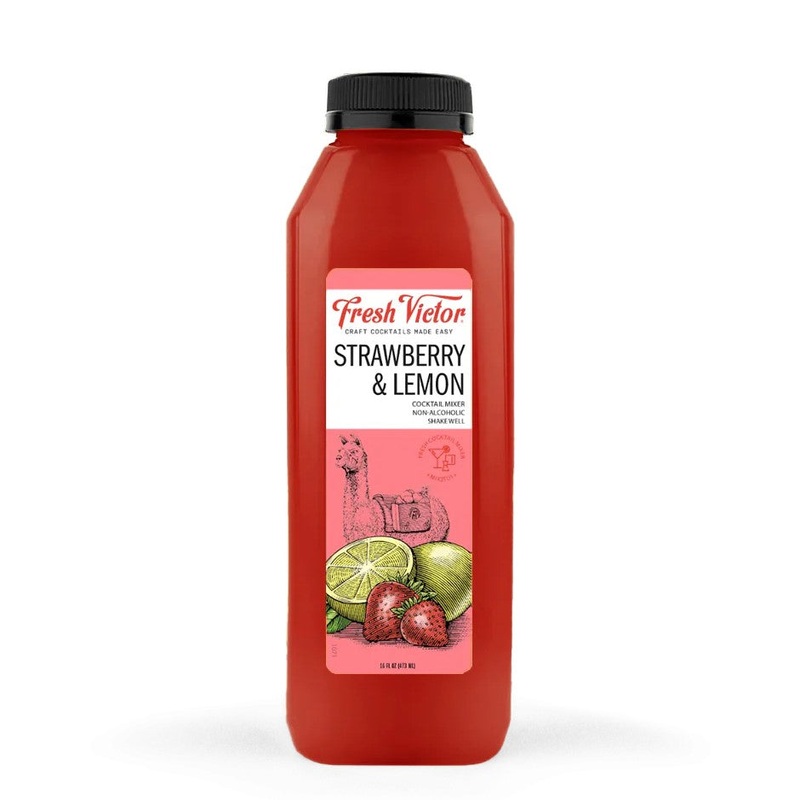 Fresh Victor Strawberry & Lemon 16oz