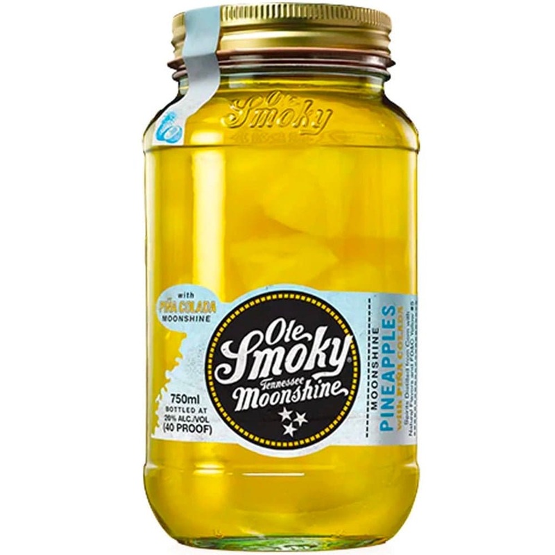 Ole Smoky Moonshine Pineapple With Pina Colada Moonshine
