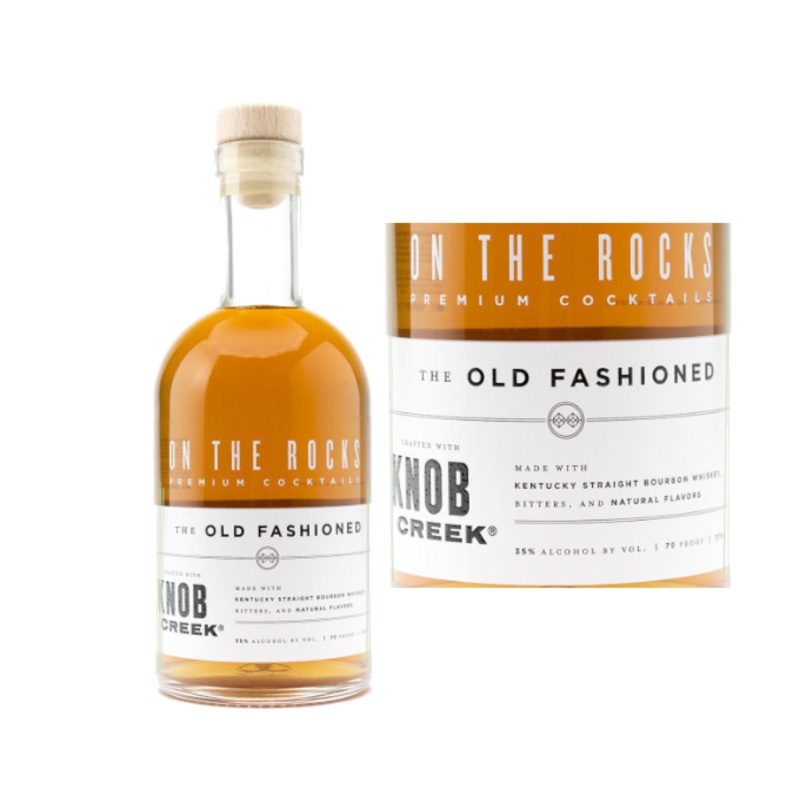 On The Rocks The Old Fashioned Knob Creek 375ml