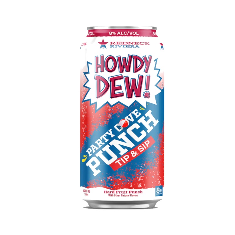 Redneck Riviera Howdy Dew Party Cove Punch 16oz 6-Pack Can
