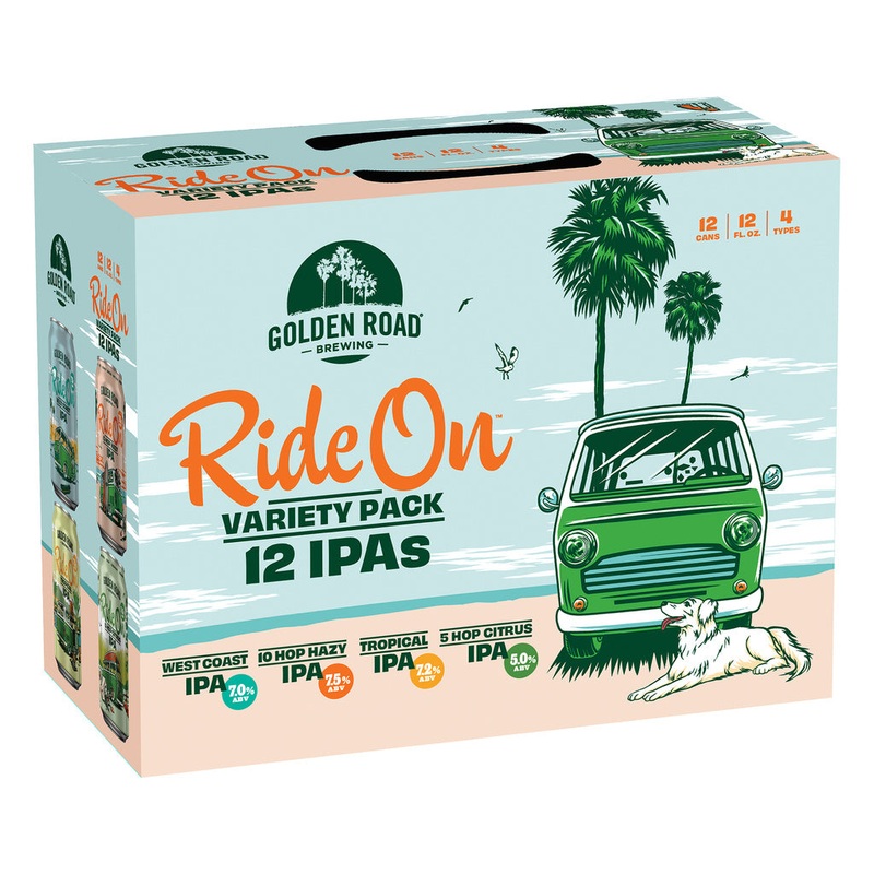 Golden Road Ride On 12oz 6pk Cans Variety