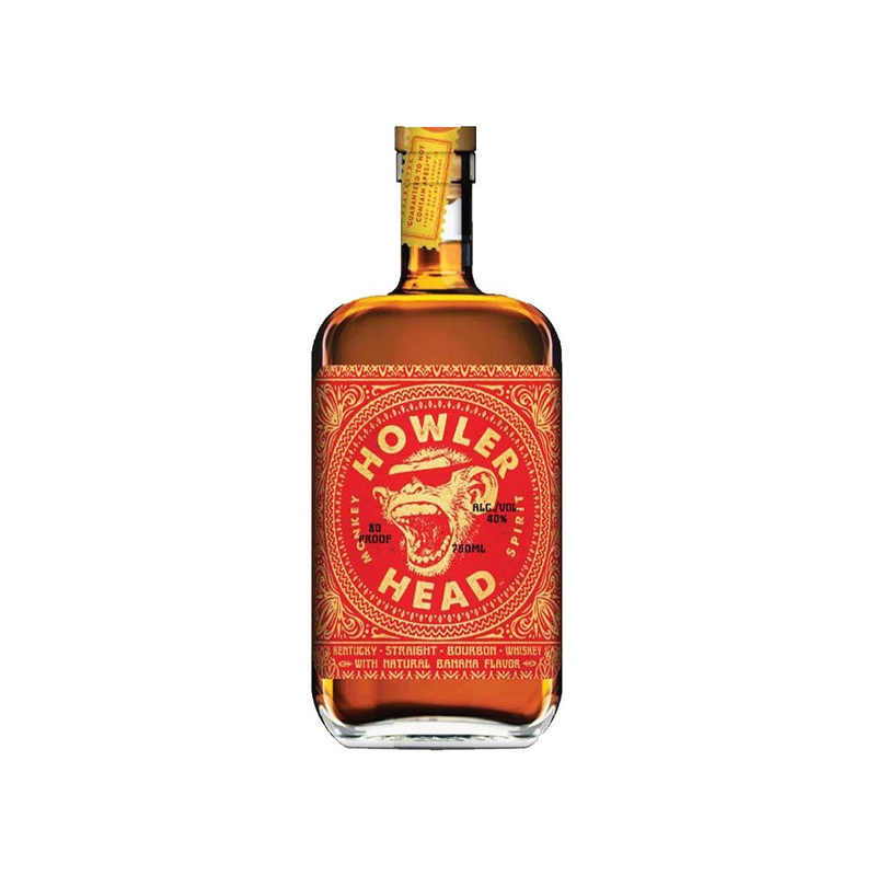 Howler Head Banana Infused Kentucky Straight Bourbon Whiskey 750ml