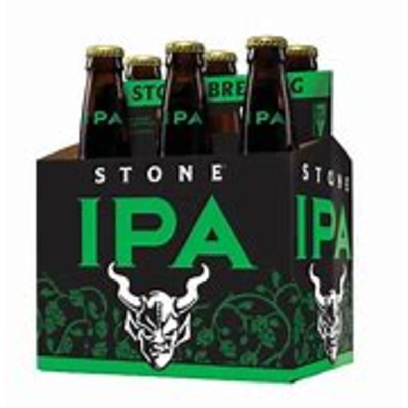 Stone Ipa 12oz 6 Pack Bottles
