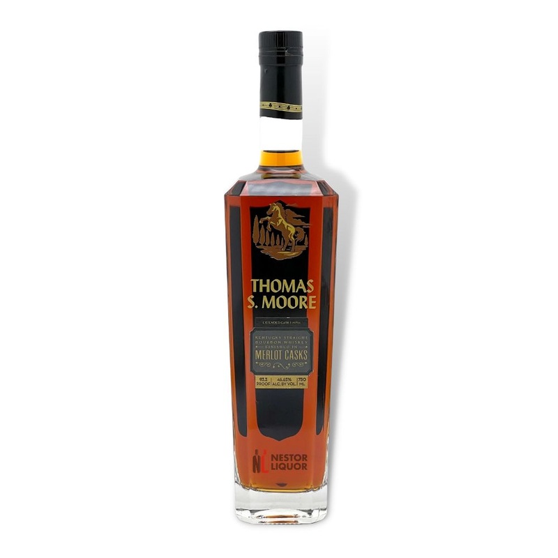 Thomas S. Moore Extended Cask Finish Bourbon Finished In Merlot Casks 750ml