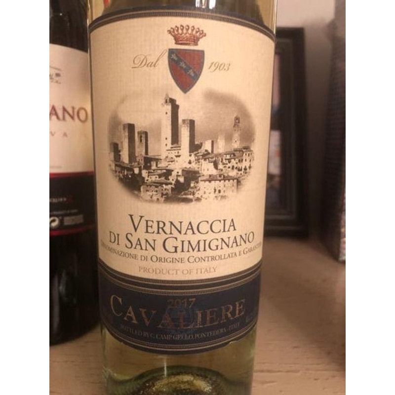 CAVALIERE VERNACCIA 750ML