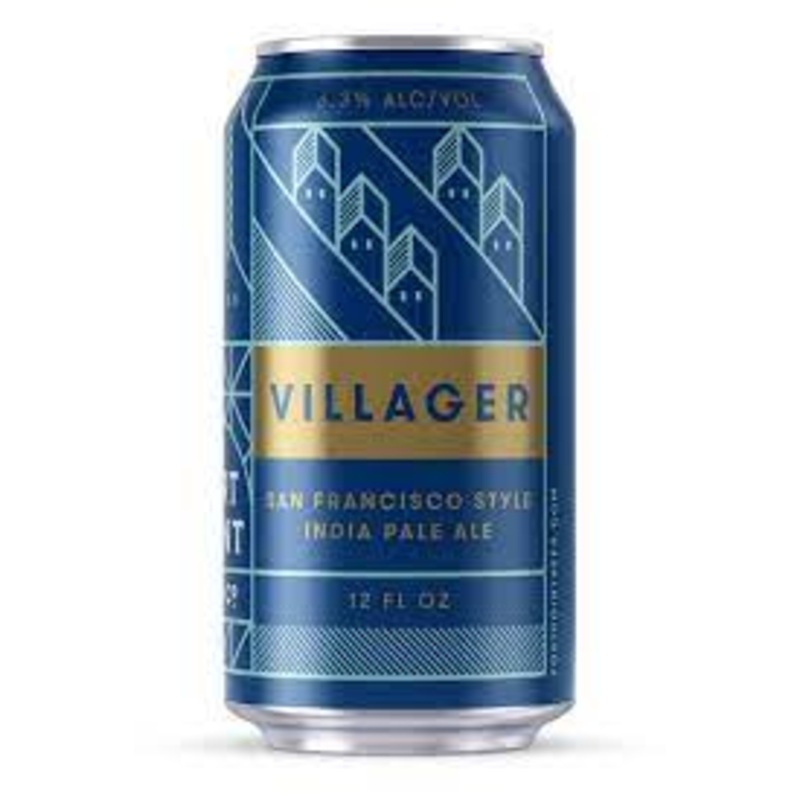 Fort Point Villager Ipa 12oz 6 Pack Can