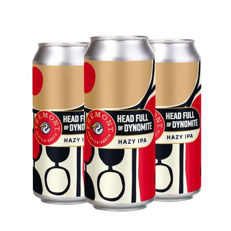 Freemont Brewing Head Full of Dynomite Hazy IPA 4-Pack