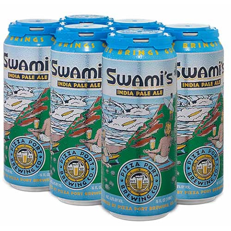Pizza Port Swami Ipa 16oz 6 Pack Can