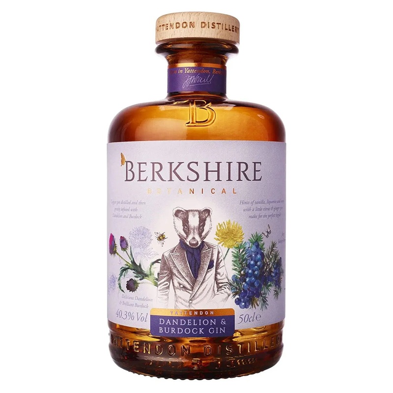 Berkshire Botanical Dandelion & Burdock Gin, 50 cl