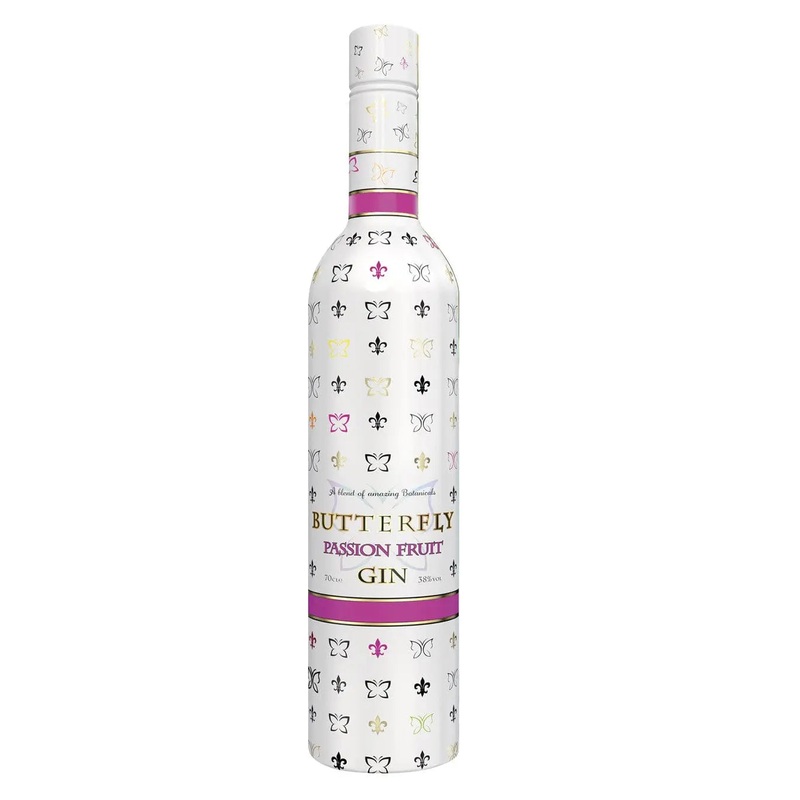 Butterfly Passion Fruit Gin, 70 cl