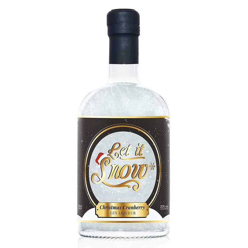 Let It Snow Christmas Cranberry Gin Liqueur, 50 cl