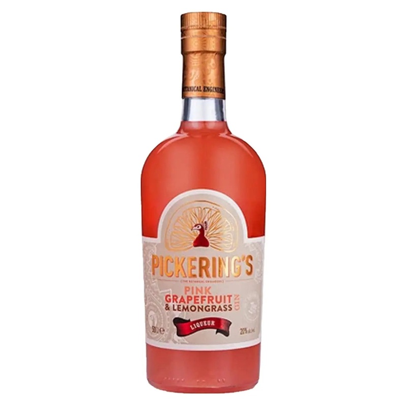 Pickering's Pink Grapefruit & Lemongrass Gin Liqueur, 50 cl