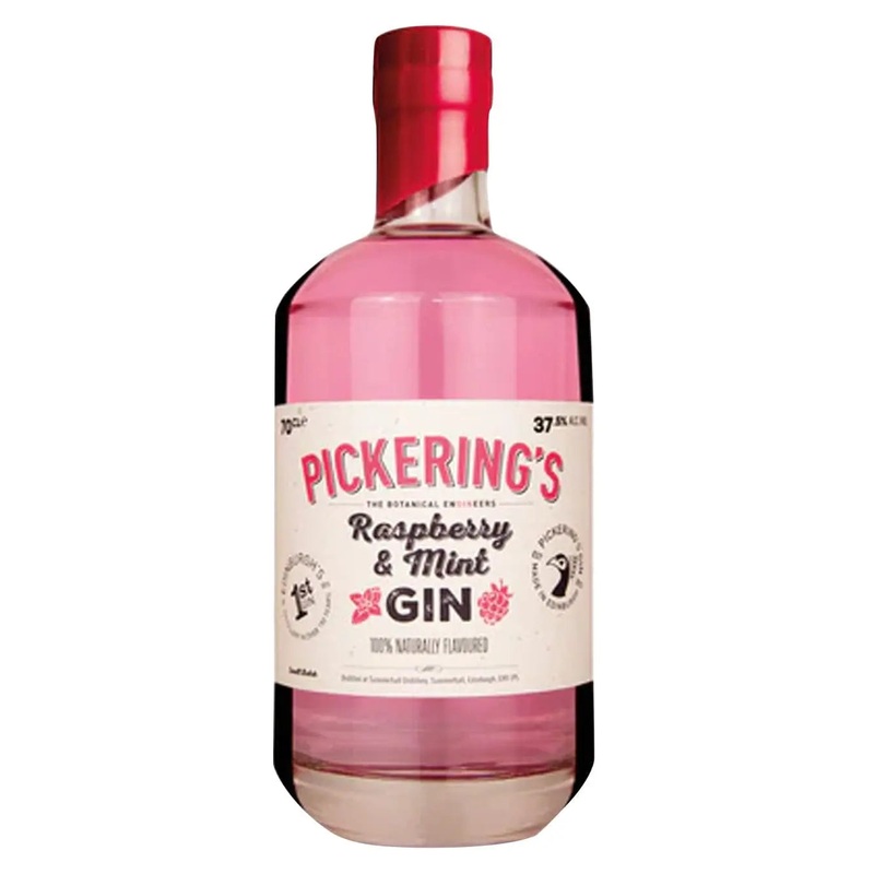 Pickering's Raspberry & Mint Flavoured Gin, 70 cl
