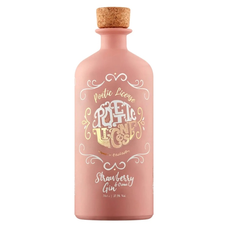 Poetic License Strawberry & Cream Picnic Gin, 70 cl