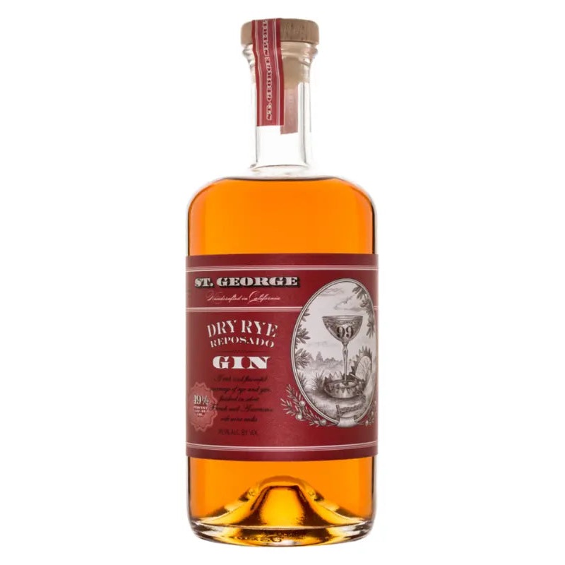 St. George Dry Rye Reposado Gin 750mL