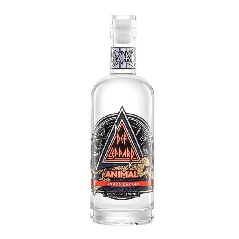 Def Leppard Animal London Dry Gin 700mL