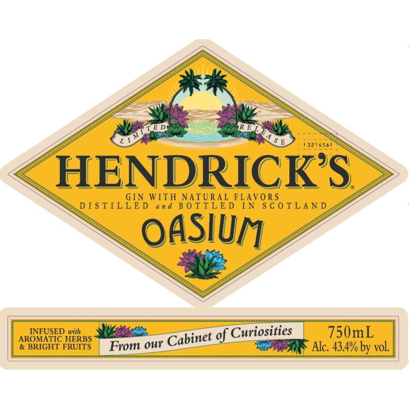 Hendricks Oasium Limited Release Gin
