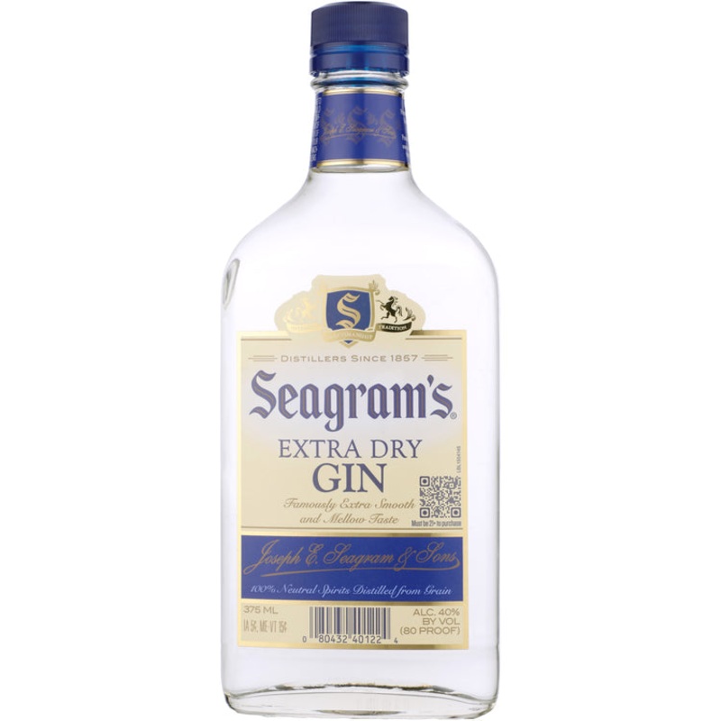 SEAGRAMS GIN EXTRA DRY 80