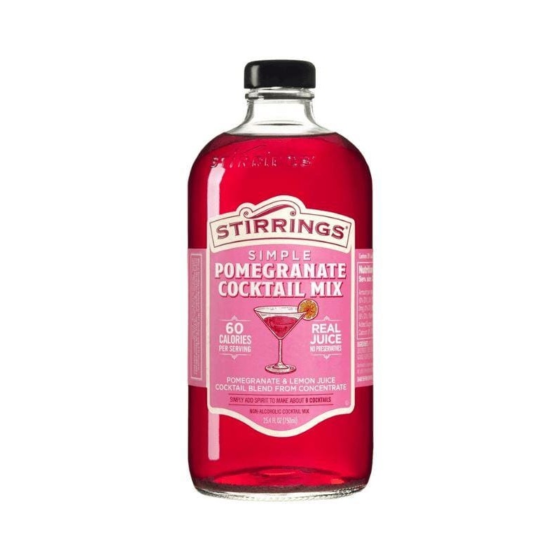 Stirrings Pomegranate Cocktail Mix 750mL