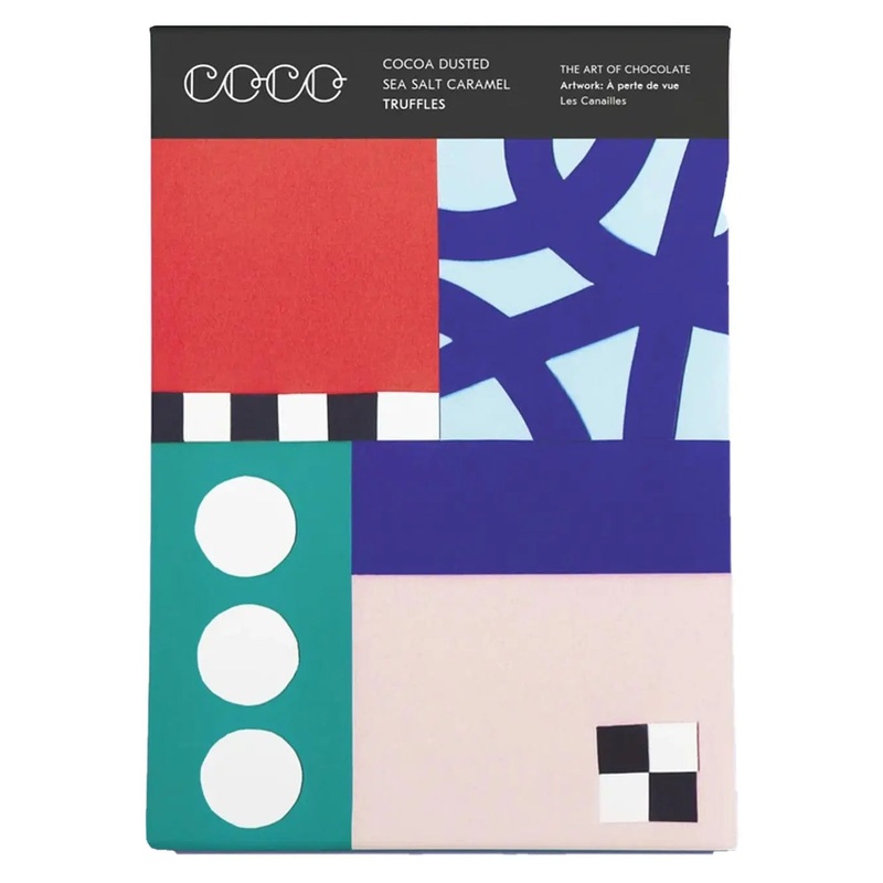 Coco Chocolatier - Cocoa Dusted Sea Salt Caramel Truffles