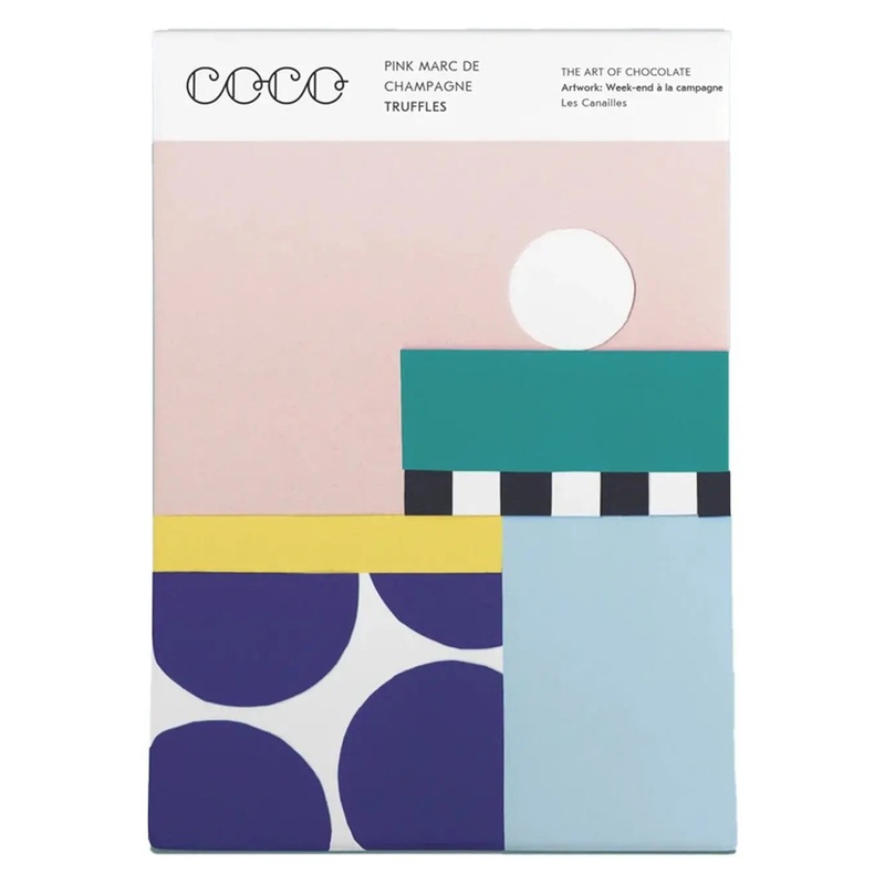 Coco Chocolatier - Pink Marc De Champagne Truffles