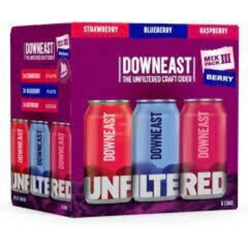 Downeast Berry Mixpack 9pk Cans 12oz