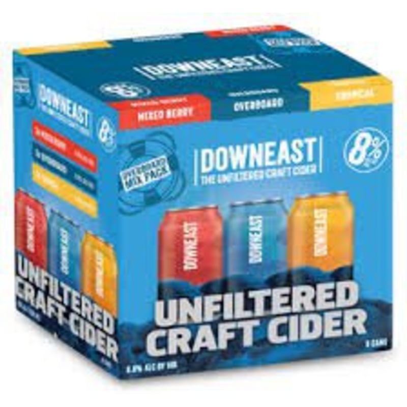Downeast Cider Overboard Mix 9Pk Cans
