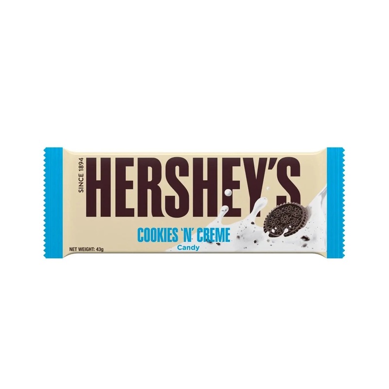 Hershey's Cookies n Creme Bar, 43 g