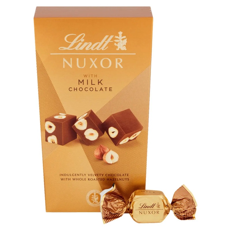 Lindt Nuxor Milk Chocolate, 165 g