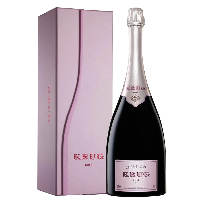 Krug Ros Brut Magnum in Gift Box Champagne, 1.5 L