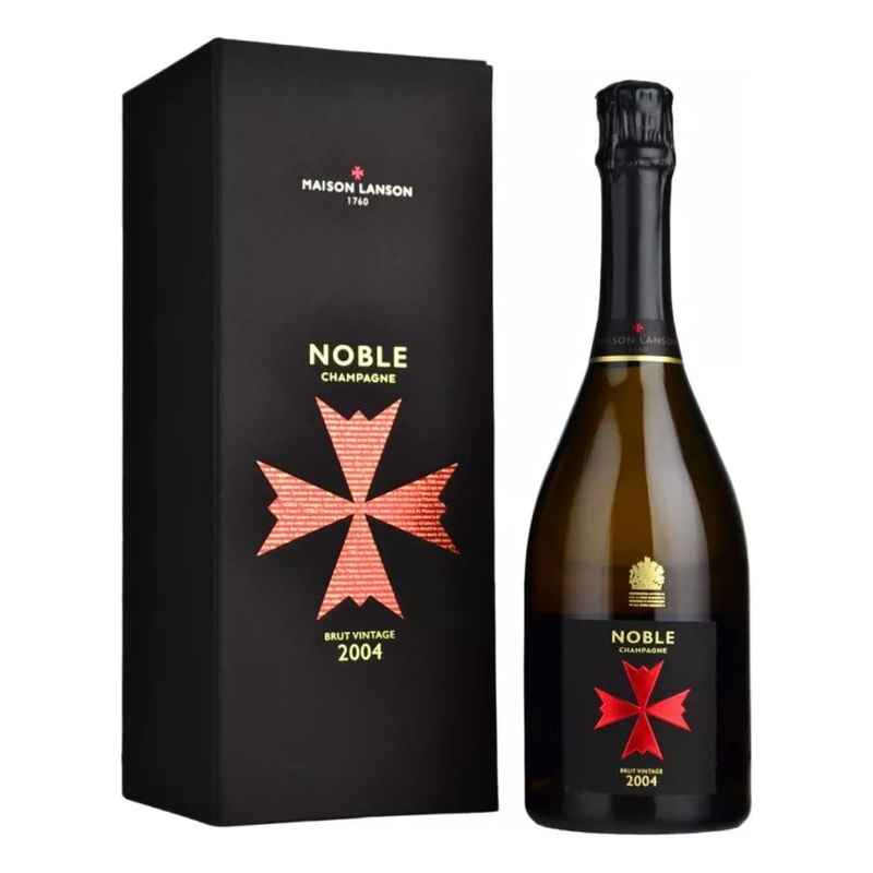 Lanson Noble Brut Vintage 2004 Champagne Gift Box, 75 cl