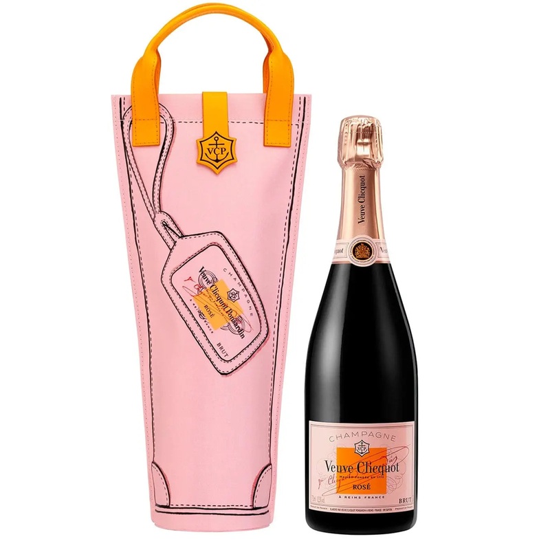 Veuve Clicquot Ros Shopping Bag Champagne, 75 cl