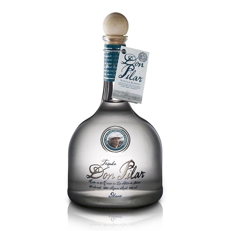 Don Pilar Blanco Tequila 750mL