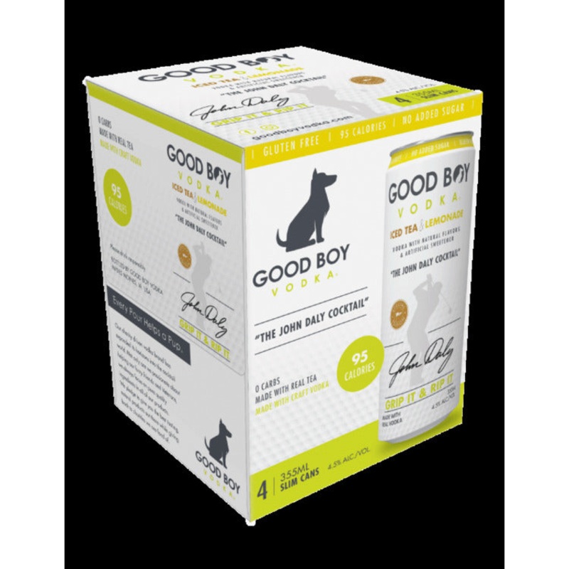GOOD BOY VOD TEA&LEM JD 6/4PK