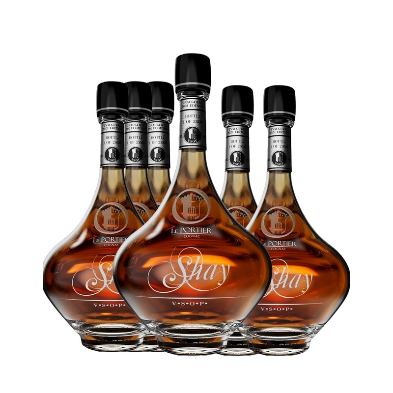 Le Portier Shay VSOP Shannon Sharpe Cognac 6-Pack Bundle